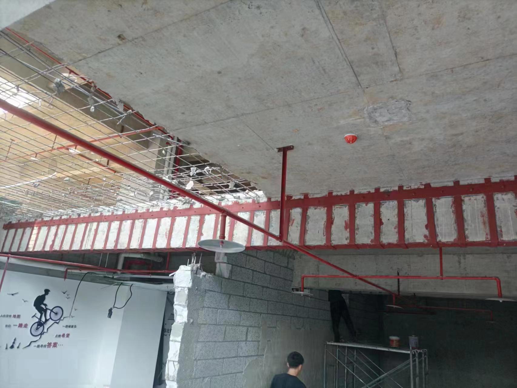 宁波厂房新增设备楼板的承载力不足的加固方法